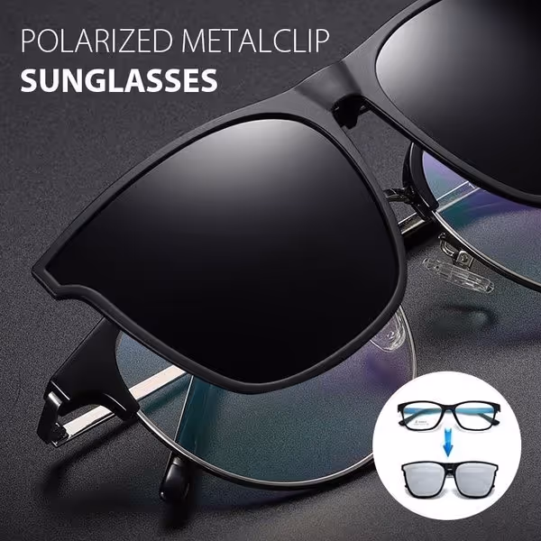 New Polarized Clip-on Flip Up Sunglasses – eye protection